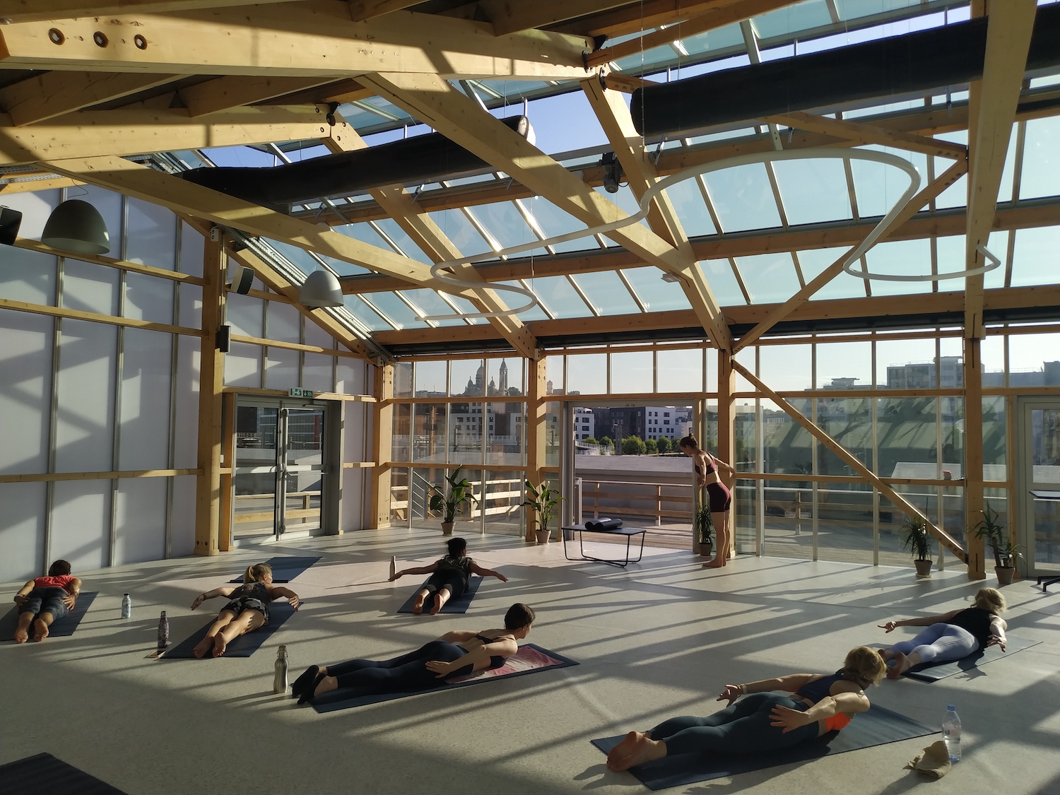 Espace evenementielle eco-resposable dans Paris, activitee yoga